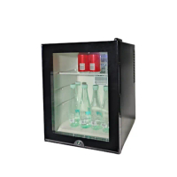 【WELAI】家用製冷小冰箱玻璃門飲料冷藏櫃(小冰箱/冰櫃/冷藏櫃)