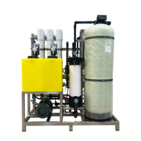 1TPH Seawater Desalination Machine Reverse Osmosis System RO Desalination System For Salt Water