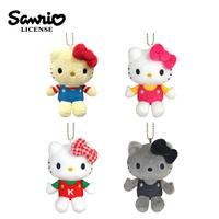【日本正版】凱蒂貓 經典系列 玩偶吊飾 吊飾 娃娃 絨毛玩偶 Hello Kitty 三麗鷗 Sanrio