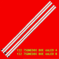 LED TV Backlight Strip Y22 75QNED80 BOE 66LED A B for 75QNED80UQA