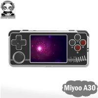 MIYOO A30 MiyooA30 2.8'' Retro Video Game Console Classical Portable Mini Handheld Game Console Linux 2600mAh Gift PS1 GB GBA FC