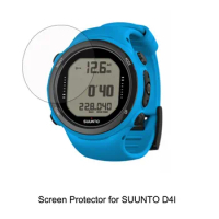 6* Clear LCD TPU Anti-Scratch Water Repel Shield Film Screen Protector Cover for Suunto D4I Accessories