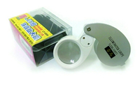 【雷鳥】 LT-4509  LED燈珠寶放大鏡(10倍) / 個  (附收納盒、拆卸電池工具)