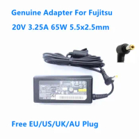 Genuine 20V 3.25A 65W 5.5x2.5mm LITEON PA-1650-65 DELTA ADP-65HB AD Power Supply AC Adapter For Fujitsu Laptop Charger