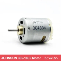 JOHNSON RS365-1885 / 34900 Mini 28mm Carbon Brush Motor DC12V 18V 24V 25800RPM High Speed Elctric Engine for Hair Dryer Heat Gun