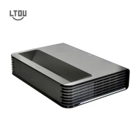 Projector For Teaching DLP Laser Projector 4000 ANSI Lumens 4K High Transparency Lens MTK MT9669 CPU Android 9.0