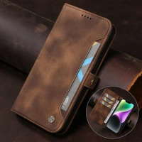 A54 A34 A35 A55 5G Luxury Case Magnetic Smooth Wallet Skin for Coque Samsung Galaxy A55 A25 A15 A05 04 14 A24 A 55 54 Book Cover