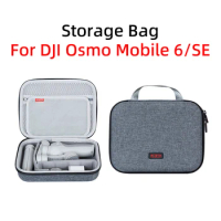 For DJI Osmo Mobile 6/SE Handheld Gimbal Stabilizer Storage Bag OM6 Bracket Handbag Protective Box Carrying Case Accessories