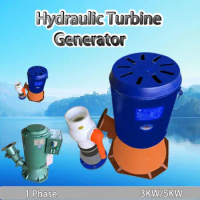 3kw Water Turbine Flow Rate Hydraulic Conversion Water Flow Generator 220V 380V AC Generator Conversion Energy Generator