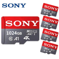 Original SONY Microsd Memory Card 256GB 128GB 64GB 1TB 512GB Micro sd Card 32GB MicroSDHC Class10 SD TF Card Dropshipping
