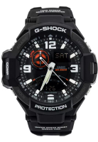 Casio Casio G-SHOCK Original Jam Tangan Pria Tali Karet Black GA1000 GA-1000-1ADR Gravitymaster