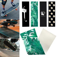 Portable Waterproof Non-slip Self-adhesive Skate Board Deck Sticker Grip Tape Skateboard Sandpaper Electric Scooter