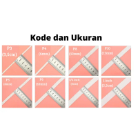 Karet Elastis Kiloan Murah Ukuran P3 (3,5mm) P4 (6mm) P5 (8mm) P6 (10mm) P7 (11mm) P8 (13mm) P10 (15