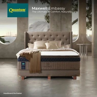 Quantum Mattress Maxwell Embassy - Kasur Springbed Spring Bed 160 x 200 Full Set