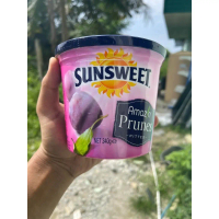 (1กระปุก)ลูกพรุนไร้เมล็ด Sunsweet Prunes กระปุกขนาด ขนาด 340 กรัม