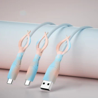 Silicone Power USB Type-C Cable Protective Cover For IPhone Lightning Android Charger Head Protector Data Cable Line Accessories