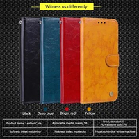 Retro Leather Wallet Case For Samsung Galaxy S10 S10e S10 Plus Card Holder Case For Samsung S 10 Plus s10e Stand Flip Case
