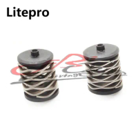 Litepro Bike Suspension Rear Shock Absorber Spring 360 Lockable Rear Shock Absorber for Brompton