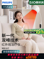 【台灣公司 可打統編】飛利浦紅外線理療燈醫用專用烤燈理療器家用治療儀美容院烤電儀