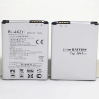 20X Phone Battery BL-46ZH for LG K7 K8 K89 LS675 LS675 M1 M1V MS330 US375 X210 AS330 K332 K350N K371 K373 BL45ZH Mobile battery