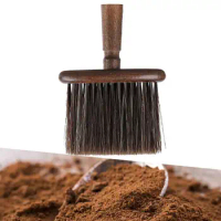 Coffee Grinder Brush Barista Brush Espresso Grinder Brush Wooden Handle Coffee Grinder Cleaning Brush Professional Coffee Brush