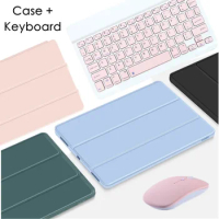 Funda for Huawei MatePad Pro 13.2 Tablet Keyboard Case Silicon Case for Mate Pad Pro 13.2"PCE-W30 Spanish Russian Keyboard Cover