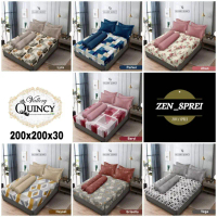 New Sprei Vallery Ukuran 200x200 T30 Sprei Katun Vallery Quincy