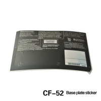 for Panasonic CF-52 base plate sticker