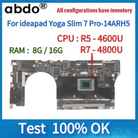 BM5035-V1 For Lenovo ThinkBook 14p G2 ACH Laptop Motherboard With R5-4600U/R7-5800H CPU.16G RAM Mainboard,100% tested