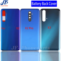 10Pcs New OEM Housing Case Replacement For OPPO For Realme X3 X2 Pro XT Back Battery Cover Rear Door Chassis Body Panel Adhesive
