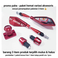 COD - AKSESORIS-VARIASI PAKET 3 ITEM KACA SPION MOTOR VIXION-SATRIA FU-SONIC