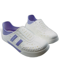 【菲斯質感生活購物】台灣製GOODYEAR輕量洞洞鞋-白紫色 另有藍色 台灣製 台灣製童鞋 女童鞋 女童
