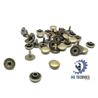 (100 SET) Rivet Jeans 10 Mm Model Bapau - Rivet Celana Jeans - ANTIK GOLD