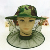 Topi Memancing anti nyamuk dg jaring topi pancing topi mancing jepang anti uv topi mancing pria