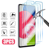 3PCS Tempered Glass For Samsung A53 A32 A23 A52S 5G Screen Protector A13 A12 A41 A70 A04 A50 A71 A73 A52 A31