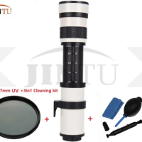 JINTU 420-800mm F/8.3 Super Telephoto Lens Compatible with Canon NIKON SONY PENTAX M4/3 Cameras