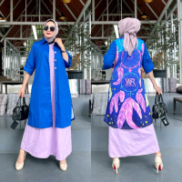 SET ABAYA OUTER PREMIUM WANITA / VIRAL TERBARU