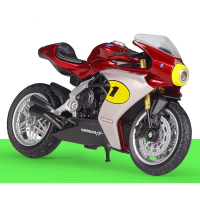 Limited Edition Motorcycle Diecast Scale 1:18 MV Agusta Superveloce AGO Body Alloy Metal Diecast Mot