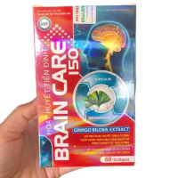 Hoạt huyết tiền đình Brain Care 150 - Hộp 60 viên