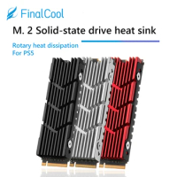 M.2 SSD NVMe Heat Sink heatsink Aluminum M2 2280 SSD Hard Disk Heat Sink with Silicone Thermal Pad for PC / PS5 PCIE