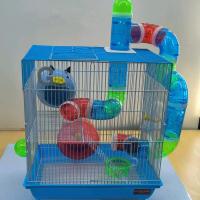 kandang hamster cerobong / kandang hamster tingkat / kandang hamster besar / kandang hamster mika