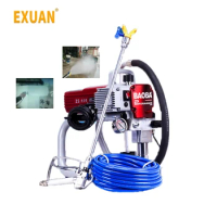 High Pressure Airless Latex Paint Spraying Machine Latex Paint Spraying Machine Household Wall Paint