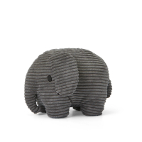 【BON TON TOYS】Elephant小象ECO燈芯絨填充玩偶-灰(23cm玩偶、娃娃、公仔)