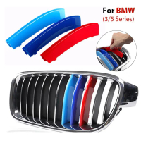 Potongan Trim Jeriji Depan Lori Kereta Kuasa M, 3pcs / Set, Untuk BMW E46 E90 E91 E92 E93 F30 E60 E6
