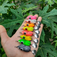 (BELI 5 gratis 1) Batara Soft Frog 001 double Hook 1/0 Kenzi Umpan Pancing Ikan Gabus Mancing