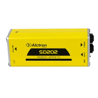 Alctron SD202 P ive DI Box Impedance Conversion DI BOX Electric Guitar Direct Connection Box Effect
