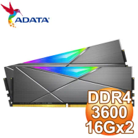 ADATA 威剛 XPG SPECTRIX D50 DDR4-3600 16G*2 RGB記憶體