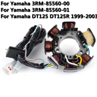 Motorcycle Magneto Generator Stator Coil for Yamaha DT125 DT125R DT 125 125R 1999 2000 2001 2002 2003 3RM-85560-00 3RM-85560-01