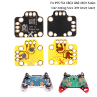 1Pair Analog Stick Drift Reset Board Fix Mod Resistance Calibration Plate Resetter For PS5 PS4 XBOX ONE XBOX Series Controller