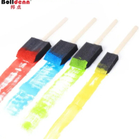 1 Pcs / 4 Pcs / Set Sponge Brush For Paint Glue Kuas Spon Untuk Cat Lem Foam Brush Kuas